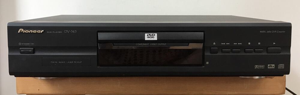 Pioneer DV-343 Dolby Digital Twin Wave Laser Pickup DVD Disc Player